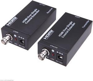 100m/328ft HDMI Extender + IR Over Single Coaxial Cables/sockets Multimedia US