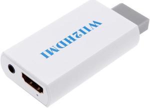 Wii to HDMI Converter Adapter 1080p Output Video 3.5mm Audio With 2M HDMI  Cable 