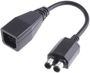 AC Adapter Power Supply Convert Transfer Cable for Xbox 360 Slim Black