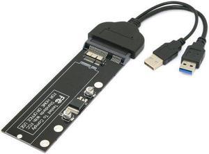 USB 3.0 to SATA 22p Hard Disk Drive PCBA Adapter for 2010 2011 MacBook Air 12+6pin SSD HDD Converter