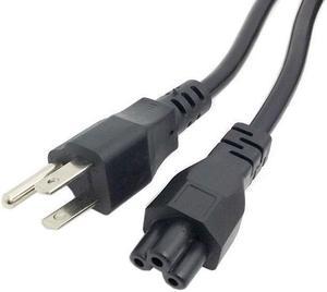 US Plug 3-Prong NEMA 5-15P Male to IEC 320 Micky C5 Power Cord Cable 1.5m for Notebook Laptop