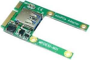 Mini PCI-E Express Half Height Port to USB 2.0 Adapter Card Mini Card Wireless