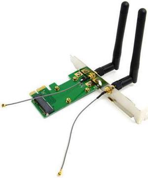 2.4GHz 802.11n/g Mini PCI-E Express Wireless Card with Dual Antennas for Network Internet
