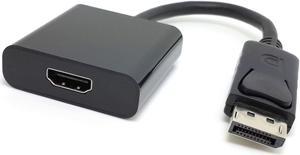 DisplayPort DP Male to HDMI Female 1080P Video Connector Converter Adapter Cable Black 10cm