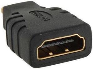 Micro HDMI Type-D Male to HDMI Type-A Female Connector Converter Adapter Black