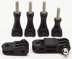 Meree 3-way Pivot Arm Assembly Extension + 4x thumb knob for GoPro Hero 3/2/1