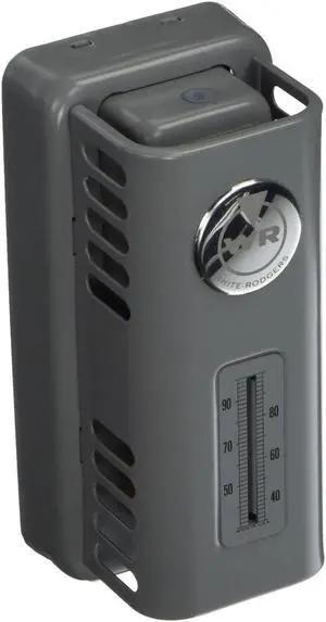 EMERSON 152-10 Line Volt Mechanical Tstat, Open on Rise, Box or Flush to Wall,