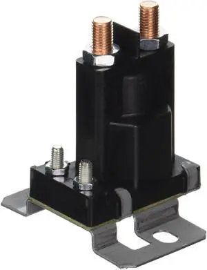 White Rodgers  120-106131 Solenoid, SPNO, Standard Bracket, 12 VDC Isolated Coil, Intermittent Duty, Normally Open Continuous Contact Rating 80 Amps, Inrush 400 Amps