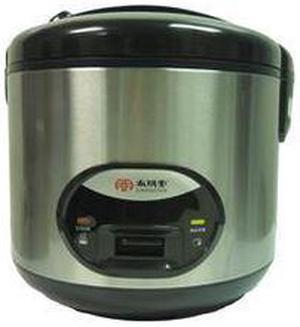 Sunpentown Rice Cooker |SC2006| with stainless steel inner pot, 6 cup