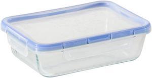 Snapware Total Solution Pyrex Glass Food Storage, Rectangle |1109329| 4-piece Set