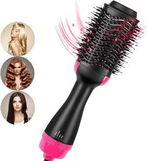 ,AICase 3 in1 Styling Brush Styler Dryer and Volumizer for Hair Straightener and Curly Hair Comb
