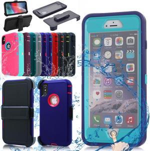 Heavy Duty  Shockproof Dirtproof Durable Case Cover for iPhone 6+/6s+ With Belt Chip