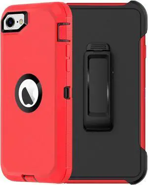 AICase Belt-Clip Holster Drop Protection Full Body Rugged Heavy Duty Case for iPhone SE 2020