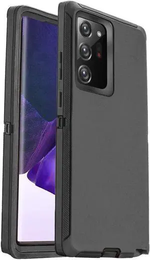 AICase Drop Protection Full Body Rugged Heavy Duty 3-Layer Protective Durable Cover for Samsung Galaxy Note20 Ultra