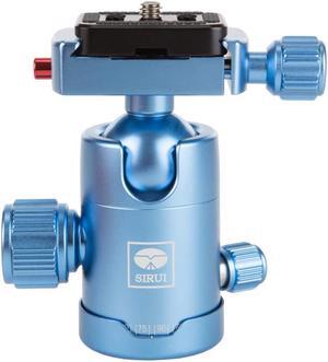 Sirui C-10SB Ball Head with Quick Release PlateTY-C10 TYC10, Supports 28.7 (13kg) Blue