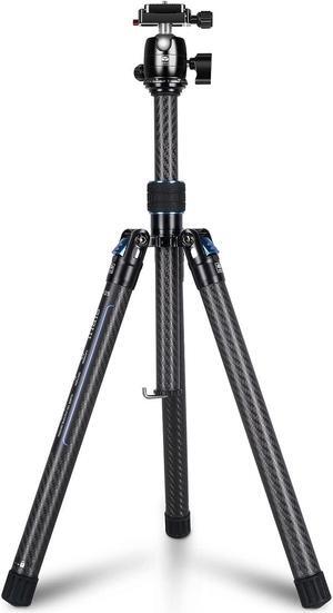 SIRUI Carbon Fiber Tripod with B-00K Traveler X-I Max Load 22lbs AT-125+B-00K a