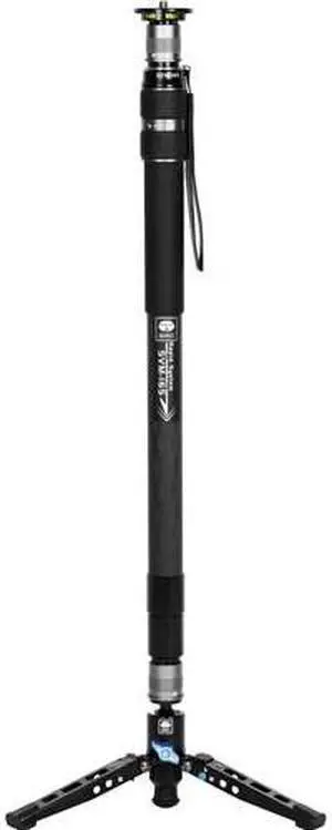 Sirui SVM-165 3-Section Carbon Fiber Monopod with Feet, 65" Maximum Height