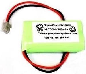 SPS Brand 2.4 V 500 mAh Replacement Battery  for Uniden 52780708 Cordless Phone (1 PACK)