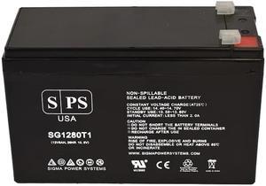 SPS Brand 12V 8 Ah Replacement Battery  for Amp Stair Lift Wheelchair (1 PACK)