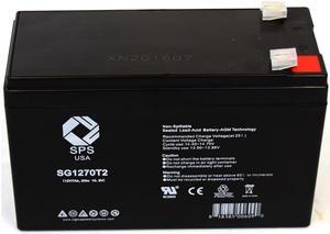 SPS Brand 12V 7 Ah Replacement Battery  for APC BACK- ES BE500U UPS (1 PACK)