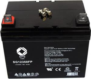 SPS Brand 12V 35Ah Replacement battery for  Quickie P500  AGM Wheelchair