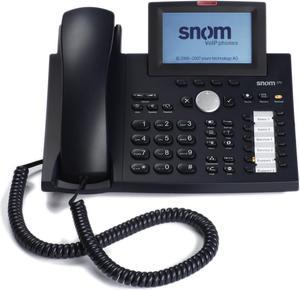 SNOM 370 SIP Telephone - Black