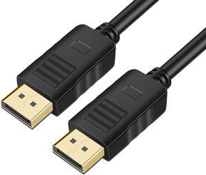 kirzi DisplayPort Cable,DP Cable 15ft(5m)[4K@60Hz, 2K@165Hz,], Display Port Cable 1.2 High Speed DisplayPort to DisplayPort Cable Compatible well with Laptop, PC, Gaming Monitor 15 ft.