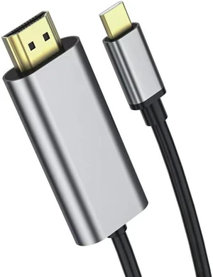 USB C to HDMI Cable 10ft Thunderbolt 3/4 Compatible High-Speed 4K@60Hz Video Output for MacBook and Samsung Galaxy Laptop Display Adapter USB C to HDMI Cable 10ft Thunderbolt 3/4 Compatible High-Speed 4K@60Hz Video Output for MacBook and Samsung Galaxy Laptop Display Adapter