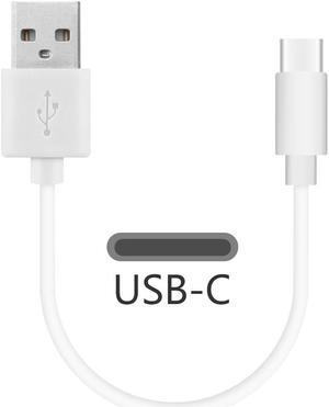 Geekria Type-C Earbuds Short Charger Cable, Compatible with Google Pixel Buds 2, SAMSUNG Galaxy Buds, Gear IconX Charger, USB to USB-C Replacement Power Charging Cord (1 ft / 30 cm)
