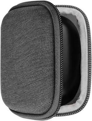 Geekria Shield Headphones Case Compatible with JBL Tune 120TWS True Wireless In-Ear Headsets Case, Replacement Hard Shell Travel Carrying Bag with Cable Storage (Grey)