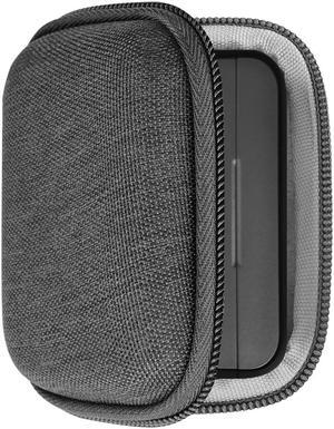 Geekria Shield Headphones Case Compatible with JBL Reflect Flow Truly Wireless Sport In-Ear Headphones Case, Replacement Hard Shell Travel Carrying Bag with Cable Storage (Dark Gray)