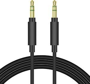 Geekria QuickFit Audio Cable Compatible with Beats Solo3.0, Solo2.0, SoloHD, Studio3, Studio2, Studio, Mixr, Pro Cable, 3.5mm Aux Replacement Stereo Cord (4 ft/1.2 m)