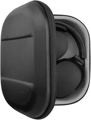 Geekria Shield Headphones Case Compatible with Skullcandy Crusher ANC, Crusher Evo, Hesh ANC, Hesh Evo Case, Replacement Hard Shell Travel Carrying Bag with Cable Storage (Black)