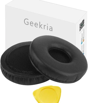 Geekria QuickFit Protein Leather Replacement Ear Pads for KOSS Porta Pro PP, KSC35, KSC75, KSC55, KSC50, KSC-10, KTX PRO1, KTX8, PTX6 Headphones Earpads, Headset Ear Cushion Repair Parts (Black) Geekria QuickFit Protein Leather Replacement Ear Pads for KOSS Porta Pro PP, KSC35, KSC75, KSC55, KSC50, KSC-10, KTX PRO1, KTX8, PTX6 Headphones Earpads, Headset Ear Cushion Repair Parts (Black)