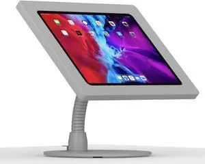 VidaMount Light Grey Enclosure and Portable Flexible Stand [Bundle] compatible with iPad Air 13" (M2) & iPad Pro 12.9" (4th/5th/6th Gen)