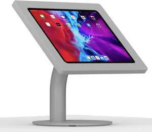 VidaMount Light Grey Exposed Rear Camera Enclosure and Portable Fixed Stand [Bundle] compatible with iPad Air 13" (M2) & iPad Pro 12.9" (4/5/6 Gen)