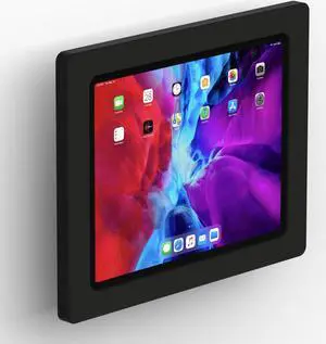 VidaMount Black Exposed Rear Camera Enclosure and Tilting VESA Slim Wall Mount [Bundle] compatible with iPad Pro 12.9" (4th Gen)