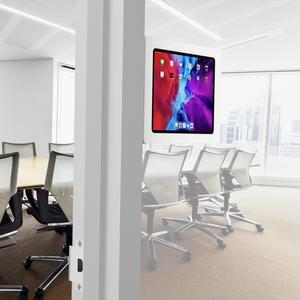 VidaMount White Enclosure and Tilting Removable Glass Mount [Bundle] compatible with iPad Pro 12.9" (4th/5th/6th Gen)