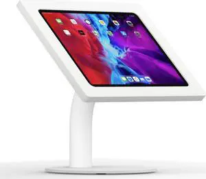 VidaMount White Exposed Rear Camera Enclosure and Portable Fixed Stand [Bundle] compatible with iPad Air 13" (M2) & iPad Pro 12.9" (4/5/6 Gen)