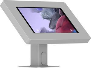 VidaMount Light Grey Enclosure and Rotating & Tilting Desk/Table Mount [Bundle] compatible with Samsung Galaxy Tab A7 Lite 8.7