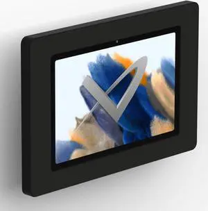 VidaMount Black Enclosure and Tilting VESA Slim Wall Mount [Bundle] compatible with Samsung Galaxy Tab A8 10.5 (2021)