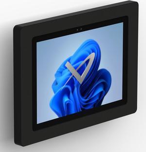 VidaMount Black Enclosure and Tilting VESA Slim Wall Mount [Bundle] compatible with Microsoft Surface Pro 8 / Pro X