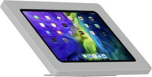 VidaMount Light Grey Exposed Rear Camera Enclosure and Adjustable Tilt and Swivel Desk / Table Mount [Bundle] compatible with iPad Pro 11" (1st/2nd/3rd/4th Gen) & Air 10.9" (4th/5th Gen)