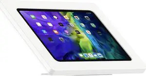 VidaMount White Exposed Rear Camera Enclosure and Adjustable Tilt and Swivel Desk / Table Mount [Bundle] compatible with iPad Pro 11" (1st/2nd/3rd/4th Gen) & Air 10.9" (4th/5th Gen)