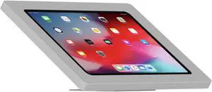 VidaMount Light Grey Exposed Rear Camera Enclosure and Adjustable Tilt and Swivel Desk / Table Mount [Bundle] compatible with iPad Pro 12.9" (3rd Gen)