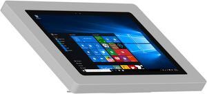 VidaMount Light Grey Enclosure and Adjustable Tilt and Swivel Desk / Table Mount [Bundle] compatible with Microsoft Surface Pro 7+, Pro 7, Pro 6, Pro 5, Pro 4
