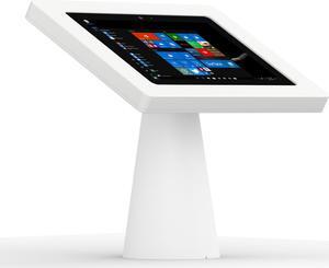 VidaMount White Enclosure and Fixed Surface Lite Desk / Table Mount [Bundle] compatible with Microsoft Surface Go, Go 2, Go 3 & Go 4