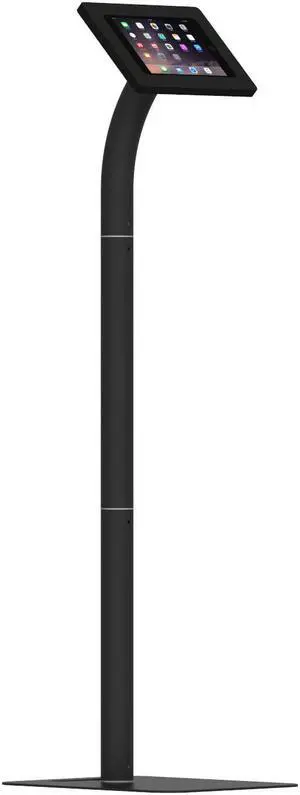 VidaMount Black Enclosure and Floor Stand Version 2 [Bundle] compatible with iPad Mini 1/2/3