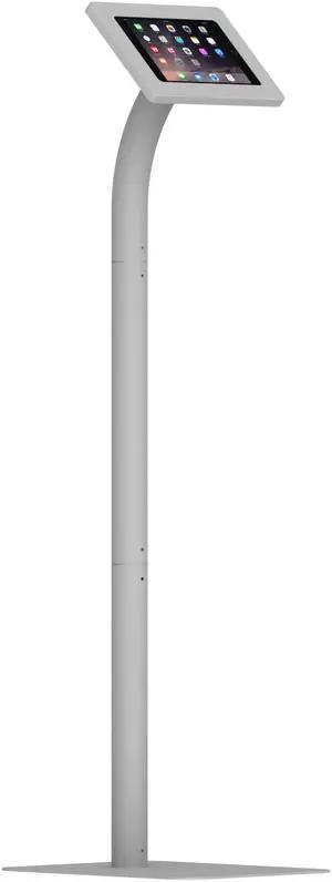 VidaMount Light Grey Enclosure and Floor Stand Version 2 [Bundle] compatible with iPad Mini 1/2/3