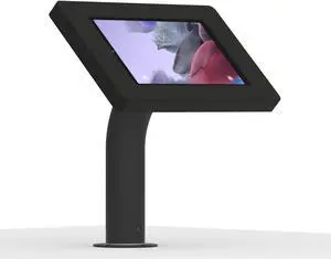 VidaMount Black Enclosure and Fixed Surface Wall/Table Mount [Bundle] compatible with Samsung Galaxy Tab A7 Lite 8.7